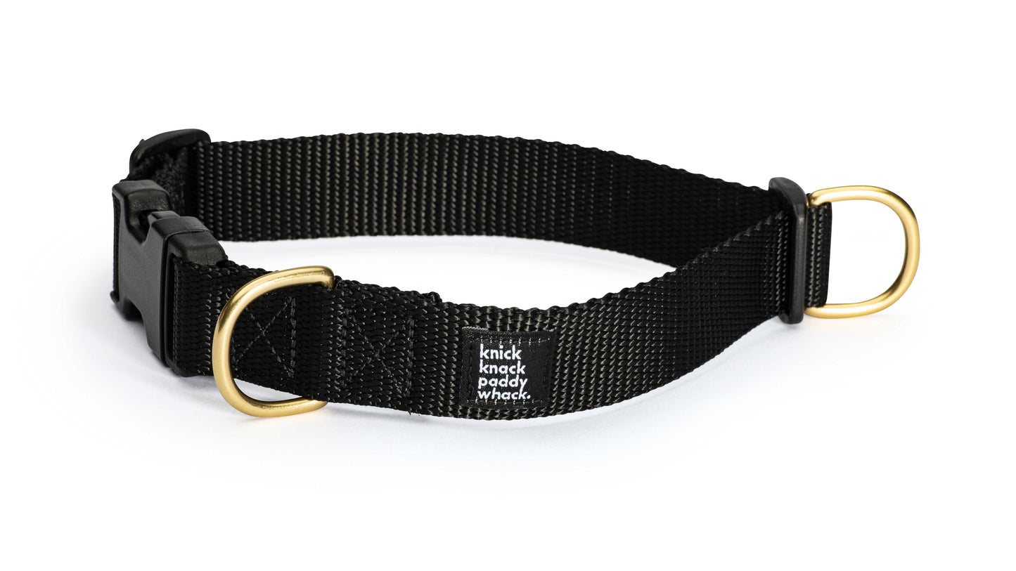 Black Buckle Collar
