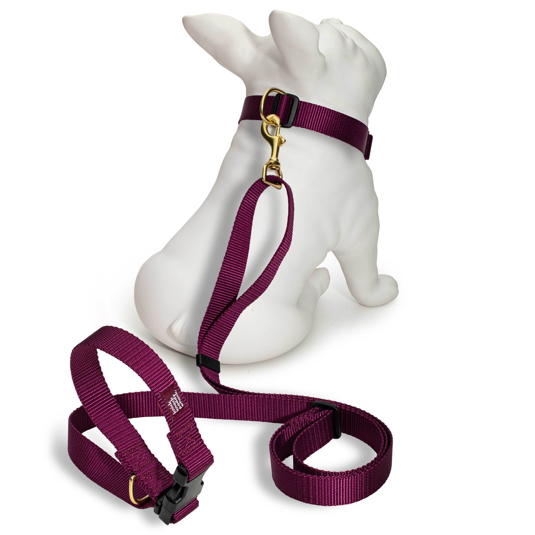 Purple dog harness and leash shop
