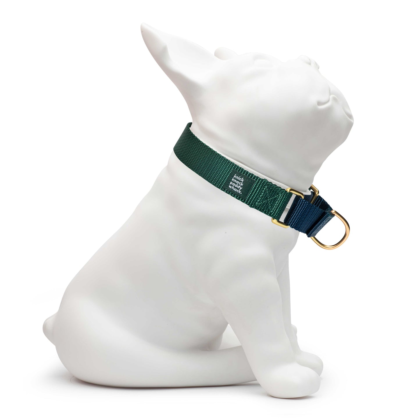 Hunter Green & Navy Martingale