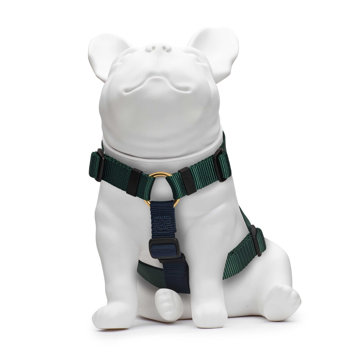 Hunter Green & Navy Harness