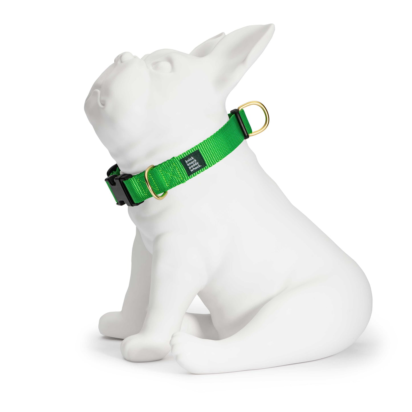 Neon Green Buckle Collar